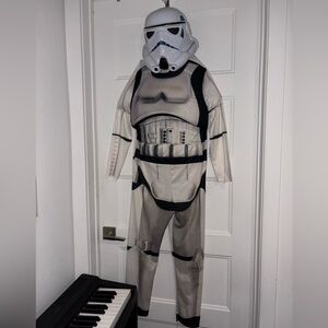 Star Wars Stormtrooper Kids Costume - White and Black